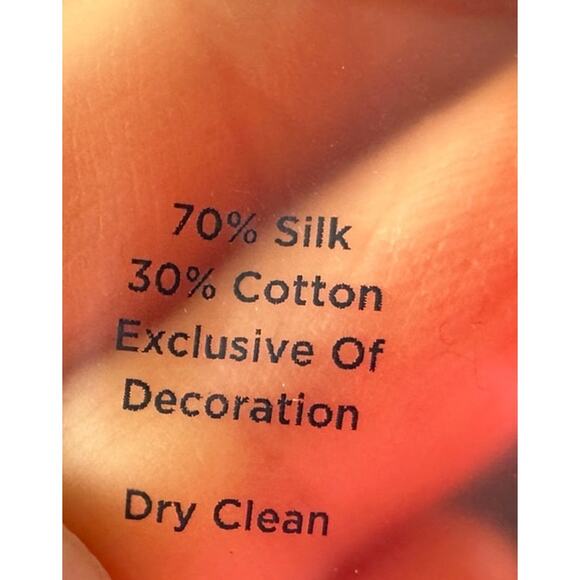 Talbots Small Black Button Front Cardigan Sweater Silk Cotton Blend - Picture 7 of 8